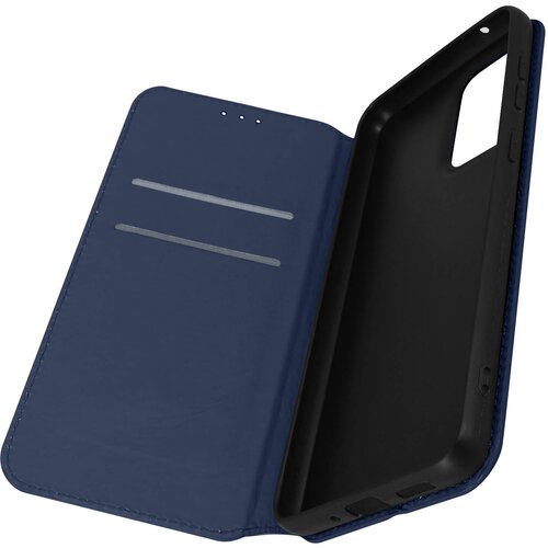 AVIZAR Ovitek za Samsung Galaxy A33 5G z držalom za kartice in podporo za video, magnetna loputa - polnocno modra, (20631866) Cene