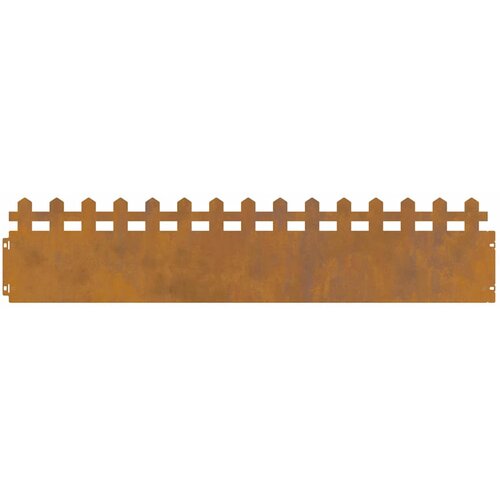 vidaXL Robniki za trato 10 pcs Rjav 103 x 0,05 x 22 cm, (5000111044) Cene