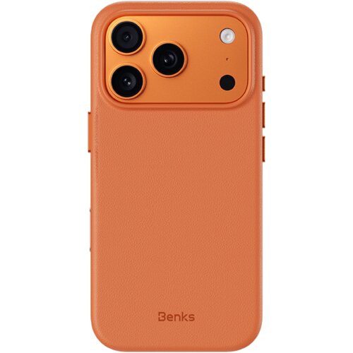 Benks Magnetic Vita Pro silikonska maskica za iPhone 17 Pro narančasta (gumb za upravljanje kamerom) Cijene