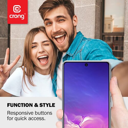 Crong Crystal Slim za&amp;scaron;čitna torbica za Realme 7T Pro Slike