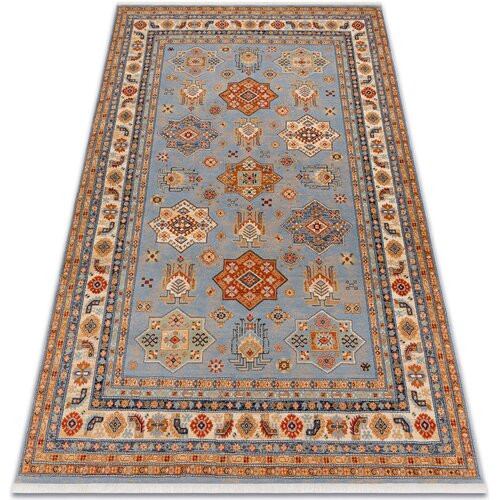 RugsX Preproge Volnena preproga KESHAN Čopki, Okvir orientalski 160x230 cm Bež Cene