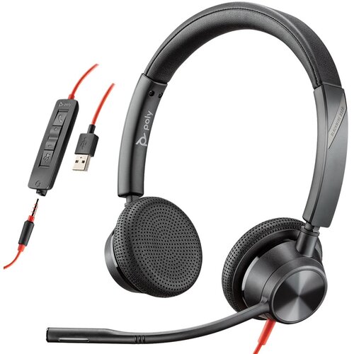 Poly Blackwire 3325 USB-C Stereo kožne slu&scaron;al.+3.5mm+USB-C/A Cene