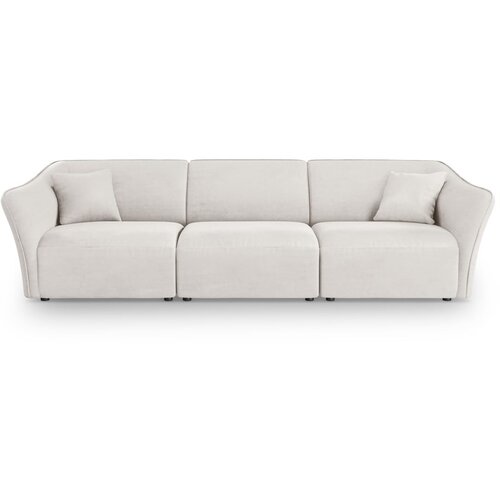 Cosmopolitan Design Bela sedežna garnitura iz tkanine bouclé 292 cm Tokyo – Cene