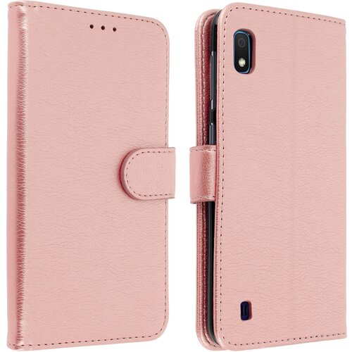 AVIZAR folio case samsung galaxy A10 z držalom za kartico - roza guba, (20616964) Cene
