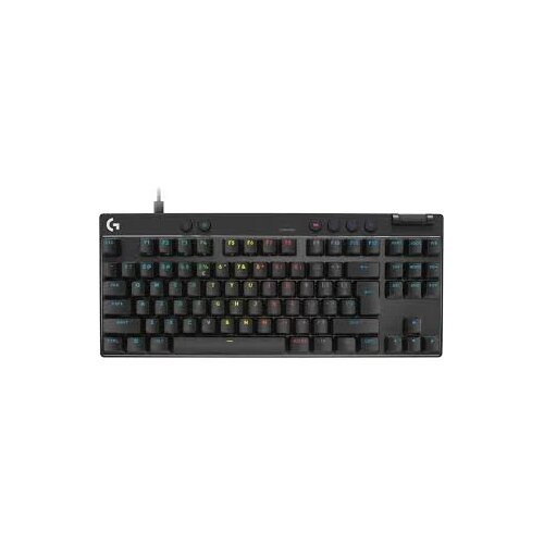 Logitech Tastatura žična gaming PRO X TKL RAPID crna 920-013233 Slike