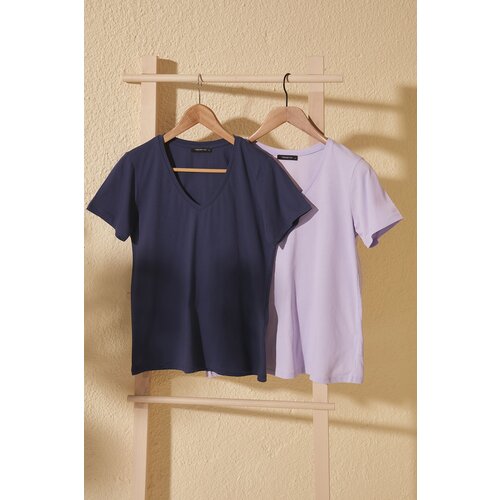 Trendyol Women&amp;#039;s T-Shirt 2 Pack Slike