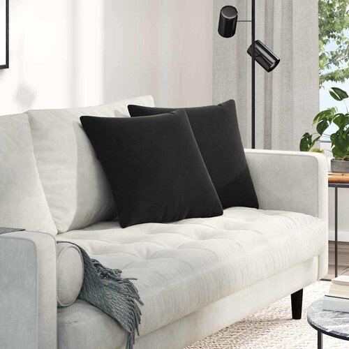 Jastučići za sofu 2 pcs Crna 45 x 45 cm Kordura tekstil Cene