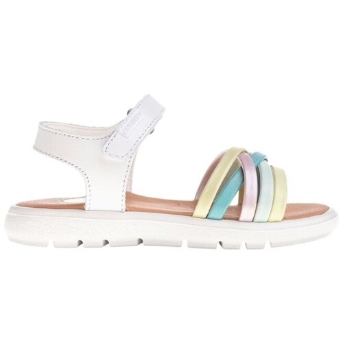 Pablosky Sandali & Odprti čevlji Olimpo Barefoot Baby Sandals 442100 - Blanco Bela Cene