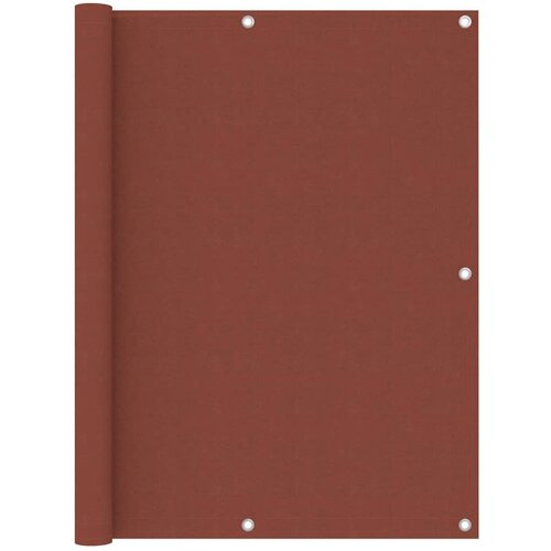 vidaXL balkonski zastor terakota 120 x 500 cm od tkanine Oxford Cijene