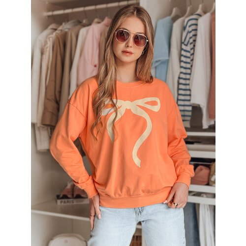 DStreet Bluza damska one size oversize SOFTTIE pomarańczowa Cijene