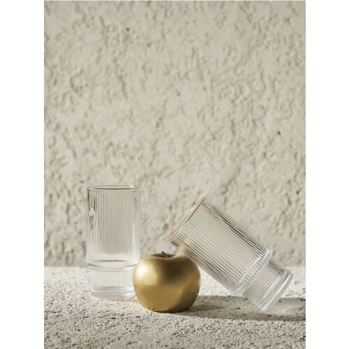 Sinsay Rebraste ča&amp;scaron;e sa zlatnim rubom, set od 2 komada Slike