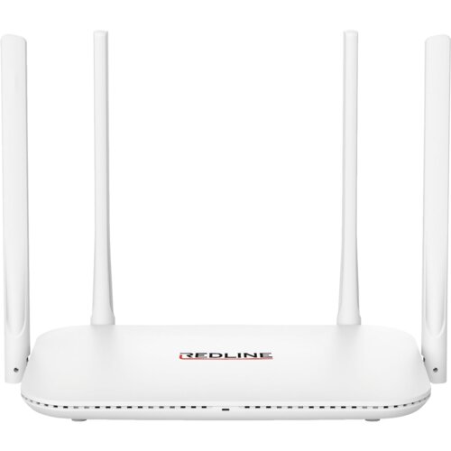 Redline Wireless N Router,Dual Band,4 port,1167 Mbps, 4x6 dBi antena - RL-WR5500, Bijeli Cijene