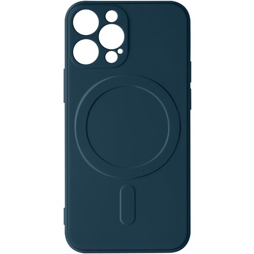 AVIZAR Ovitek Magsafe za iPhone 13 Pro, silikonski, prilagodljivi notranji mehak ovitek Mag Cover - polnocno modra, (20640461) Cene