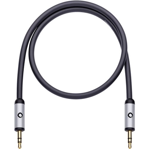 Oehlbach klinker avdio priključni kabel [1x 3\,5 mm banana mo&amp;scaron;ki konektor - 1x 3\,5 mm banana mo&amp;scaron;ki konektor] 5.00 m črna pozlačeni konektorji i-Connect J-35, (20431666) Slike