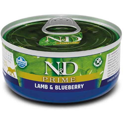 N&d Can Cat Prime Lamb and Blueberry 70 g Hrana za mačke Cene