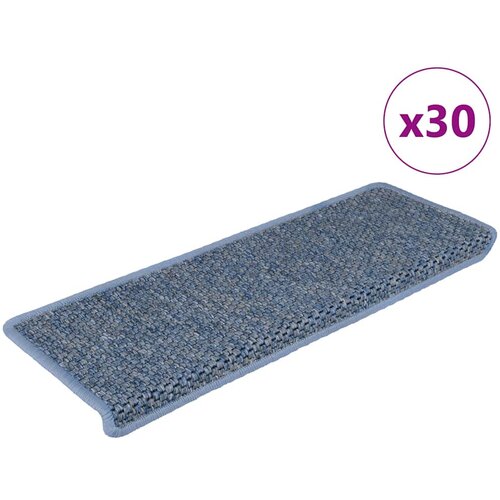  Samoljepljivi otirači za stepenice 30 kom 65x21x4 cm plavi Cijene