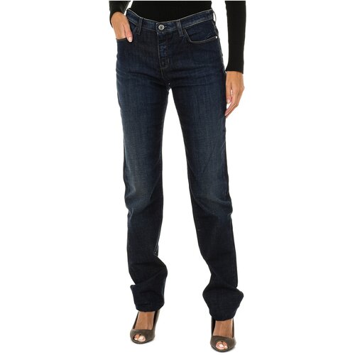 Armani Jeans Hlače 6X5J85-5D0DZ-1500 Modra Cene