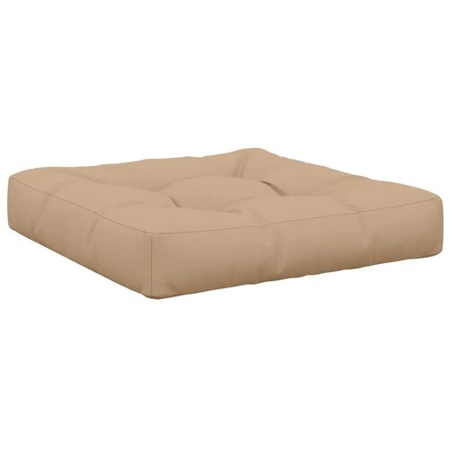  Jastučić za sjedalo od 1 dijela VIANEN 100% poliester Pijesak - Pijesak 70 x 70 x 12 cm 1 Slike