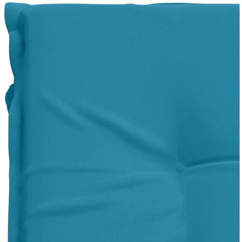  Jastučić za ležaljku GEMERT 100% poliester Svjetloplava - Svjetloplava 190 x 60 x 9 cm Poliester Slike