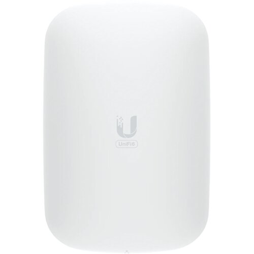 Ubiquiti Access Point U6-Extender-EU Dual-band WiFi 6 5 GHz (4x4 MU-MIMO and OFDMA) 4.8 Gbps, Bijeli Slike