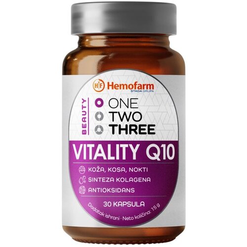 One Two Three vitality q10 30 kapsula Cene
