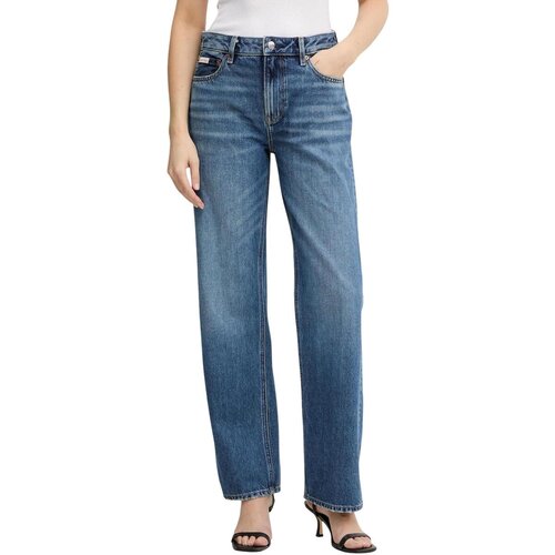 Calvin Klein Jeans Jeans straight LV047E704G Modra Slike
