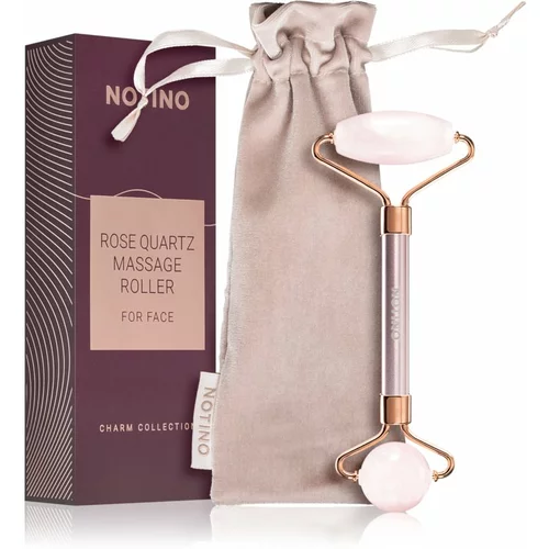 Notino Charm Collection Rose quartz massage roller for face pripomoček za masažo za obraz