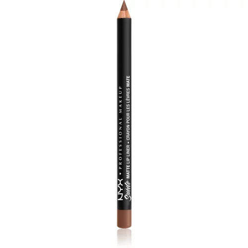 NYX Professional Makeup Suede Matte Lip Liner mat svinčnik za ustnice odtenek 41 Cape Town 1 g