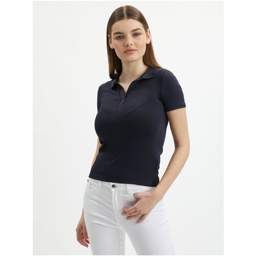 Orsay Dark blue Womens Knitted Polo T-Shirt - Women Slike