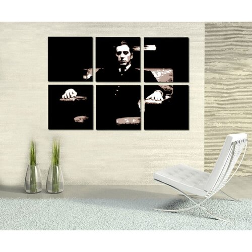  Ručno oslikana pop art slika godfather 120x80 cm Slike