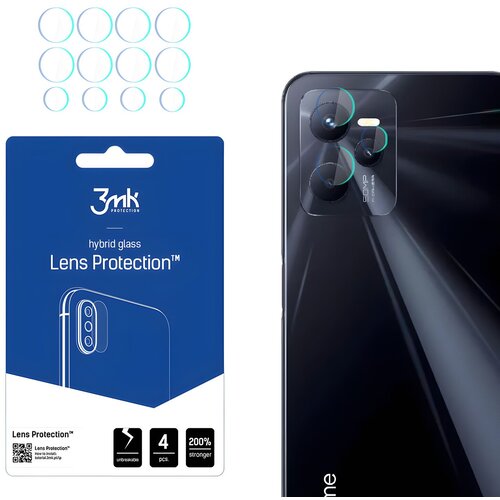  4x Staklo za kameru 3mk za Realme C35 - Prozirna KP20536 Cene