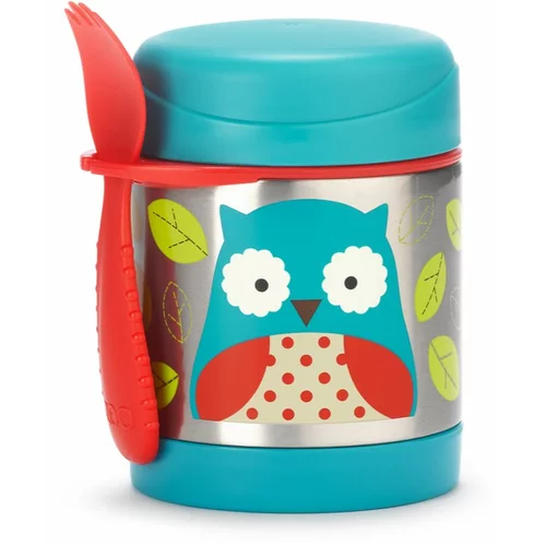 Skip Hop Zoo Food Jar termovka za jesti Owl 3 y+ 325 ml