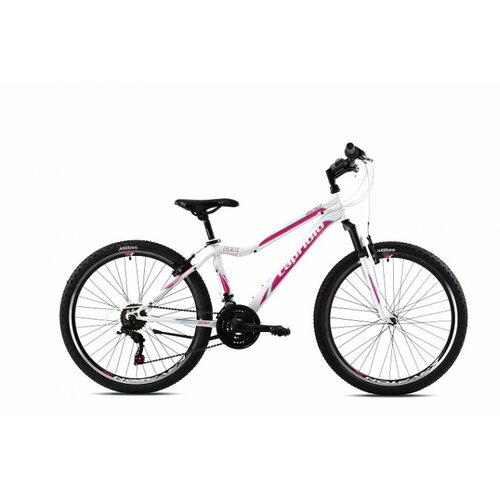 Capriolo Mtb Diavolo dx 600FS 26 18 brzina belo-roze (921368-15) muški bicikl Cene