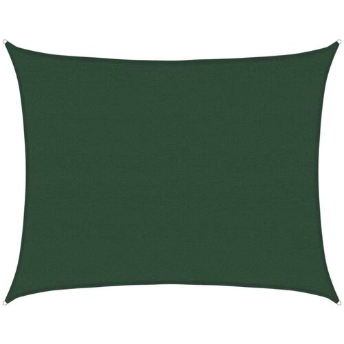 vidaXL Jedro za zaštitu od sunca 160 g/m² tamnozeleno 6 x 7 m HDPE Cene