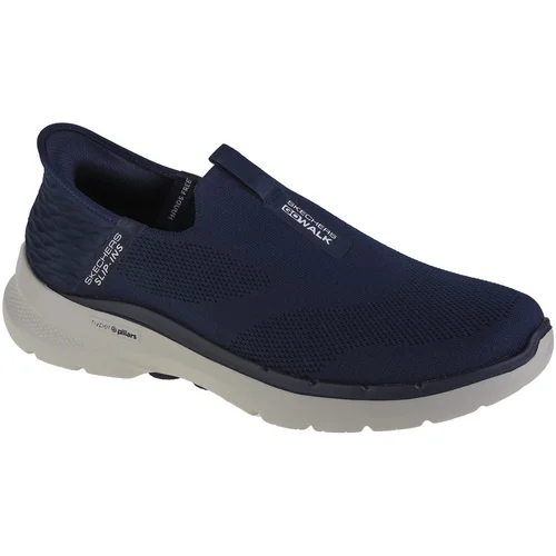 Skechers Nizke superge Slip-Ins: GO WALK 6 - Easy On Modra