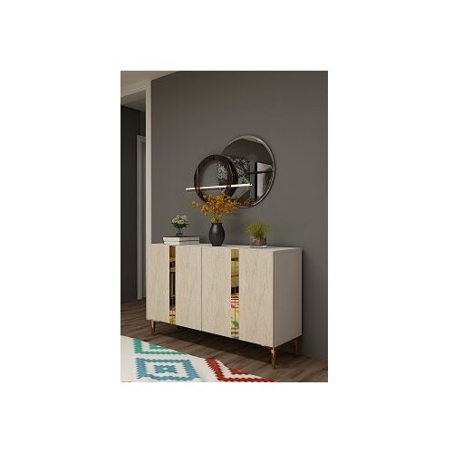 Hanah home komoda s ladicama, bež Cene
