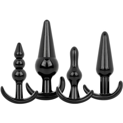 EasyToys set analnih čepova - 4 dijela (crna) Cijene