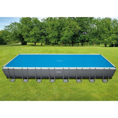 Intex solarna navlaka za bazen pravokutna 975 x 488 cm Slike