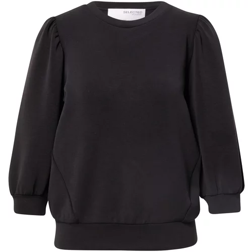 Selected Femme Sweater majica 'TENNY' crna