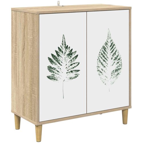 Kreveta HANAU Sonoma 69 x 33 x 75 cm Konstruirano drvo Slike