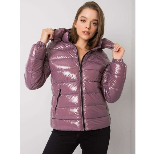 Fashion Hunters Purple quilted jacket Slike