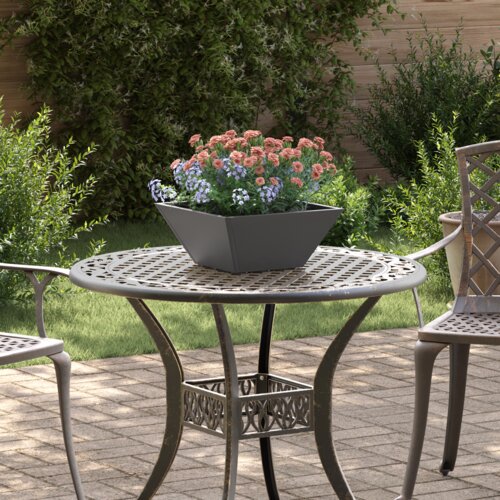 VidaXL Plastična rastlinjak 5 pcs Črna 35 x 35 x 15 cm Jeklo Slike