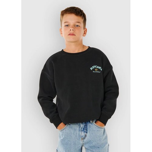 Rip Curl Shred Till Dead Crew Kids Pulover black Cene