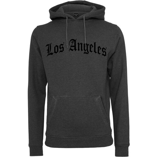 MT Men Los Angeles Text Hoody Charcoal Cene