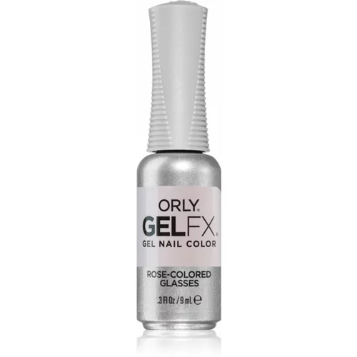 Orly Gelfx Gel gel lak za nokte s korištenjem UV/LED lampe nijansa -Rose-Colored Glasses 9 ml