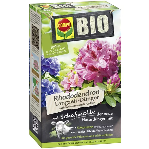 COMPO Bio gnojilo za rododendrone (750 g, dolgotrajni učinek, z ovčjo volno)