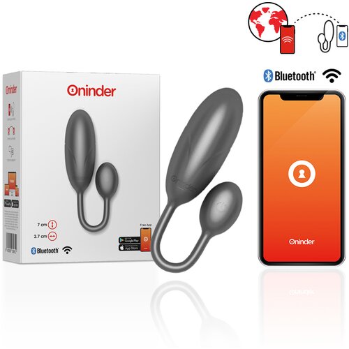 Oninder Denver Vibrating Egg Black Cene