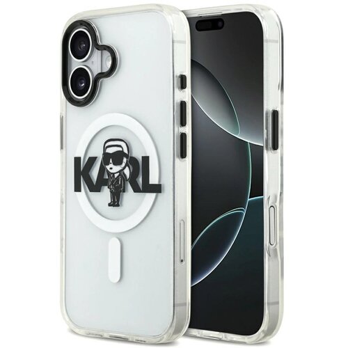Karl Lagerfeld OVITEK IML KARL SKETCH LOGO MAGSAFE ZA IPHONE 17 LUXURY, (5000339144) Slike