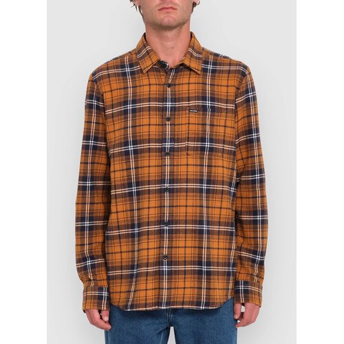 Volcom Caden Plaid Srajca chestnut brown Slike