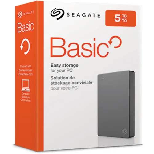 Seagate HDD External Basic 5TB